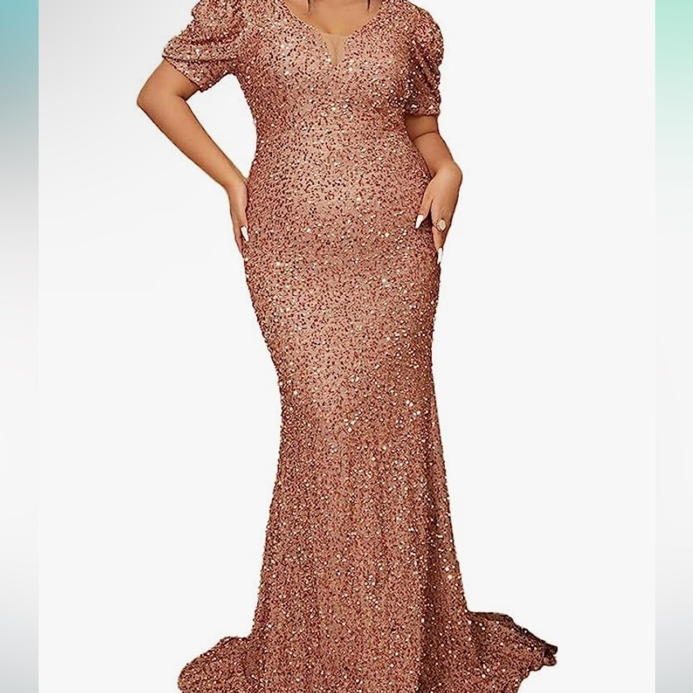 Sequin gown size 3x - Picture 1 of 1